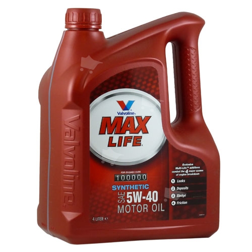 Valvoline Maxlife 5W 40 4L